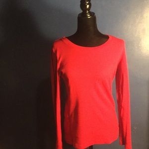 Red long sleeve thermal